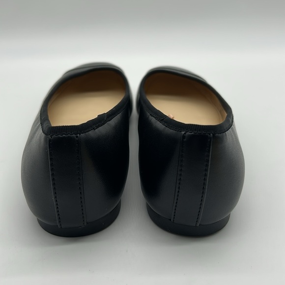 Nine West Black Patent Flats Vegan Women’s Shoes Size 7 NWB - Picture 6 of 10